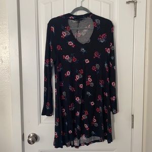 Long sleeve choker dress